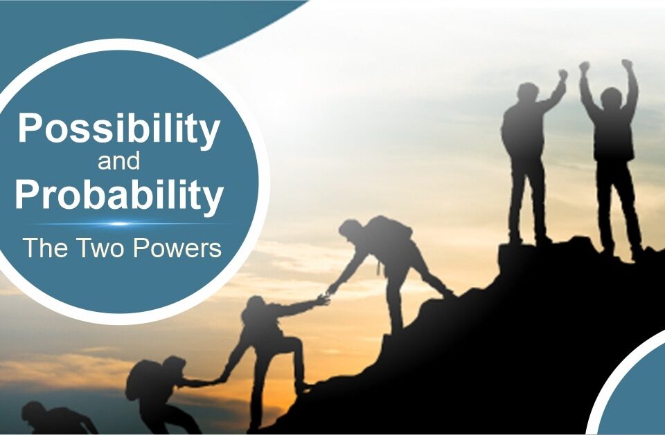 Possibility and probability the two powers